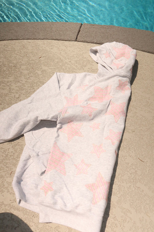 lsf pattern star hoodie