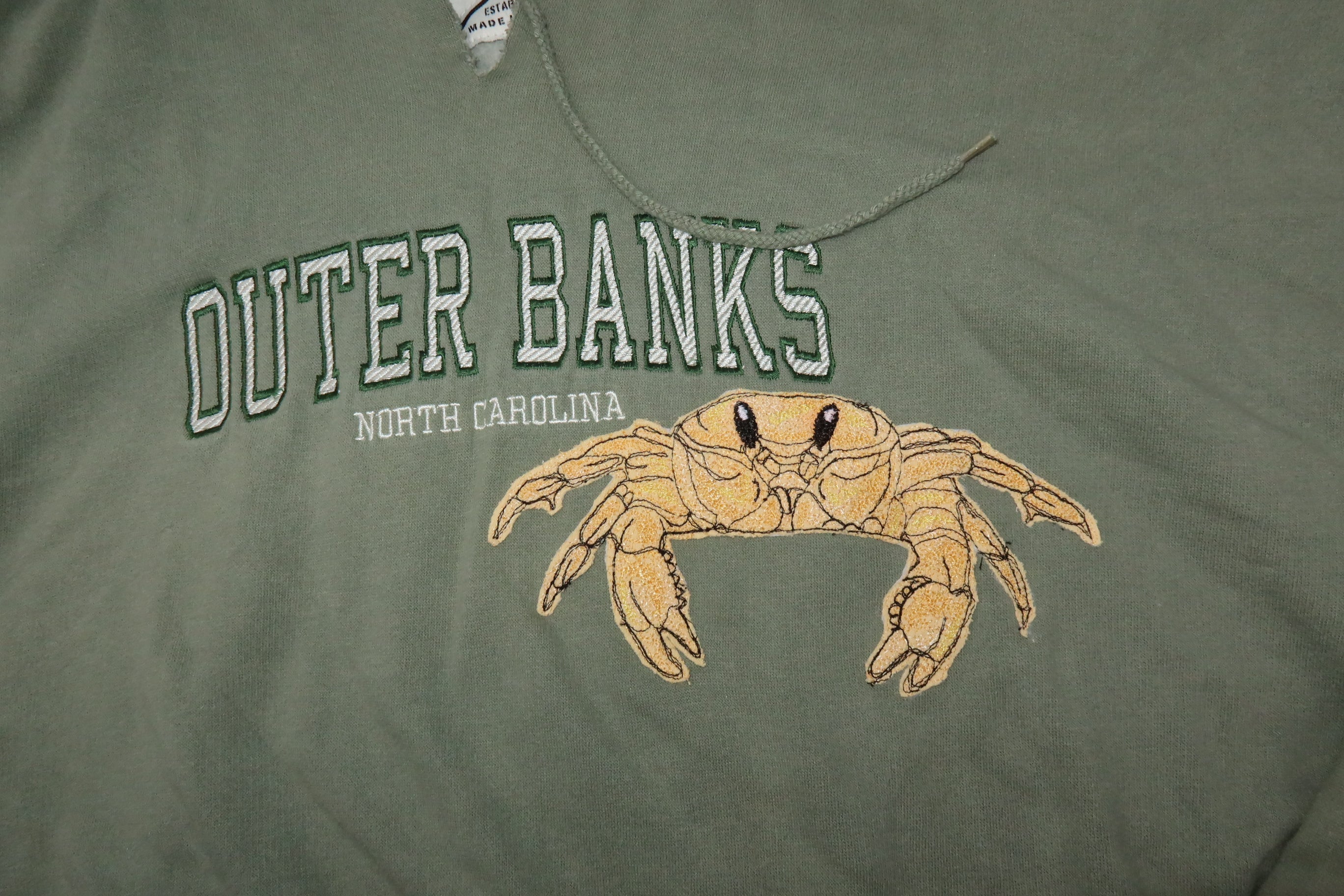 outer banks ghost crab hoodie