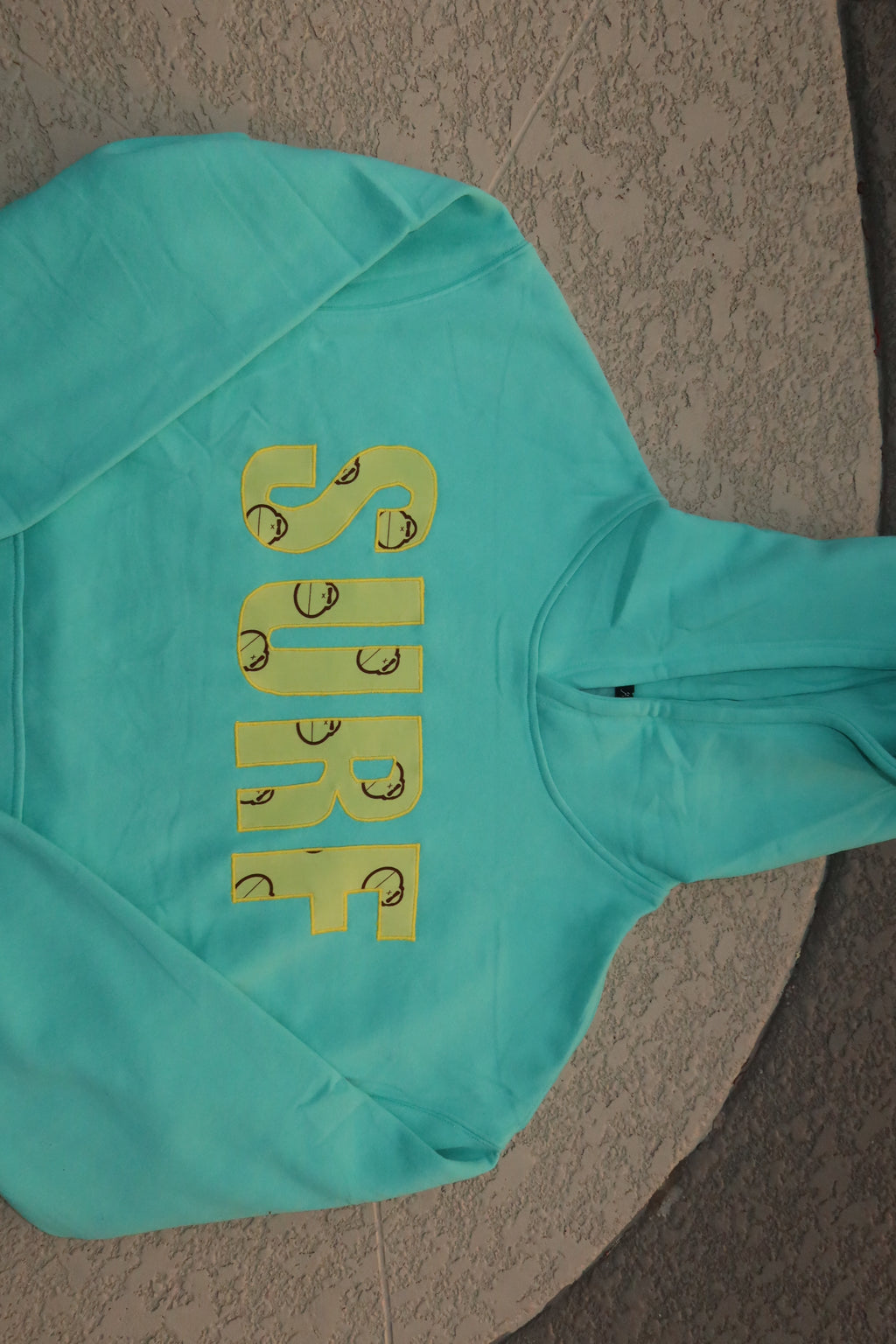 turquoise sun bum surf hoodie